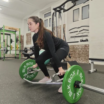 Petra beim Training