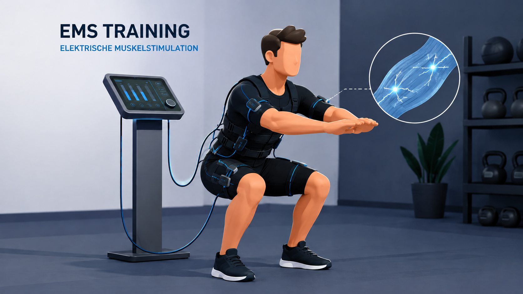 EMS Training als beworbene Alternative zum klassischen Krafttraining